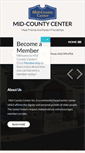 Mobile Screenshot of midcountyseniorcenter.org